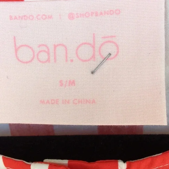 New* Easy Jumpsuit Ivory‎ and red striped - Picture 6 of 8